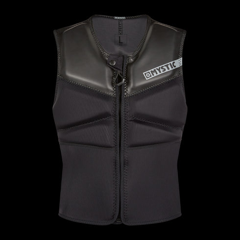 Mystic - Block Impact Vest Fzip Kite - Black